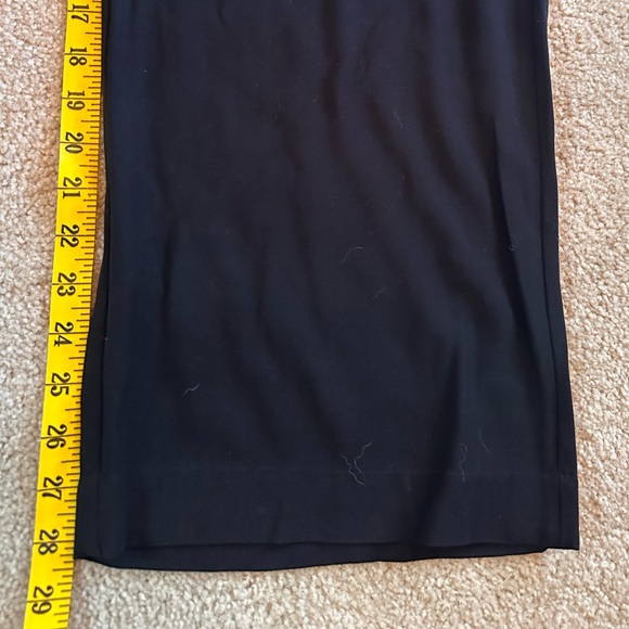 J. Jill Black Smocked Waist Wide Leg Pants Relaxed Fit Lightweight MP NWT - Picture 4 of 7